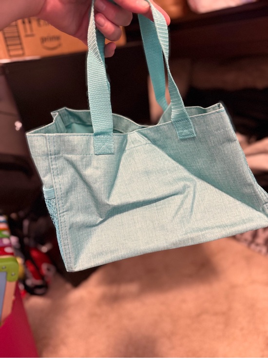 thirty-one Handbags - Thirty-One Light Teal Canvas Tote Bag - Women Bags